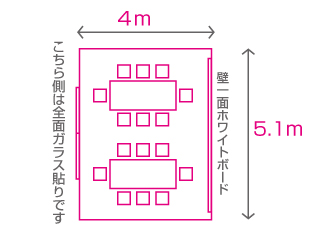 セミナールーム間取り写真
